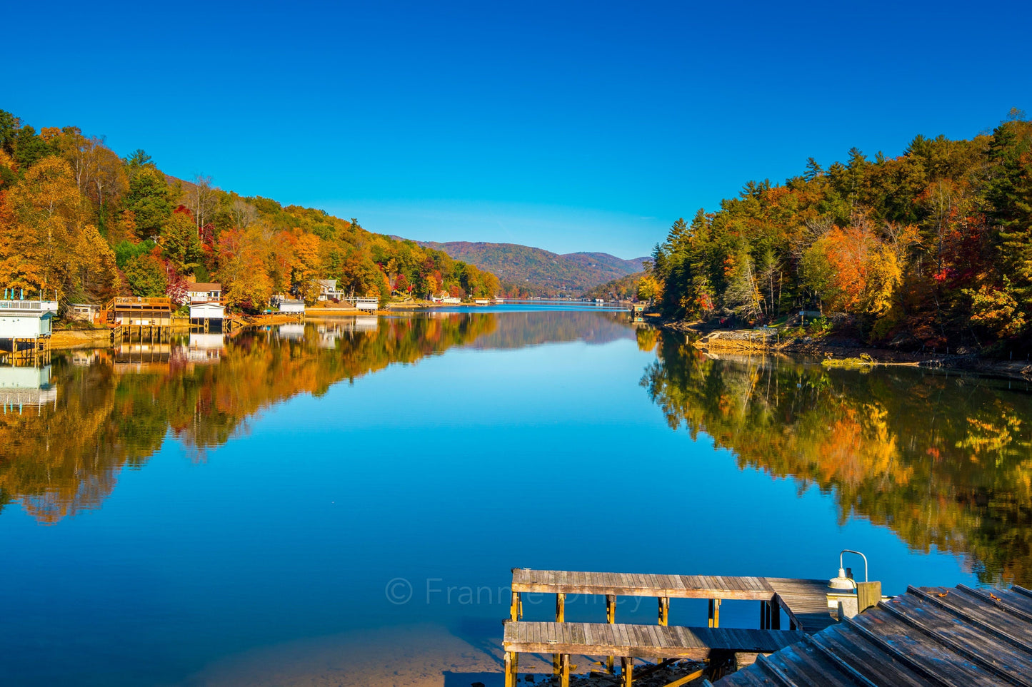 Lake Lure, Chimney Rock State Park, Fall, Autumn Leaves, Landscape Photograph,Asheville,Flat Rock,Hendersonville,North Carolina, Brevard