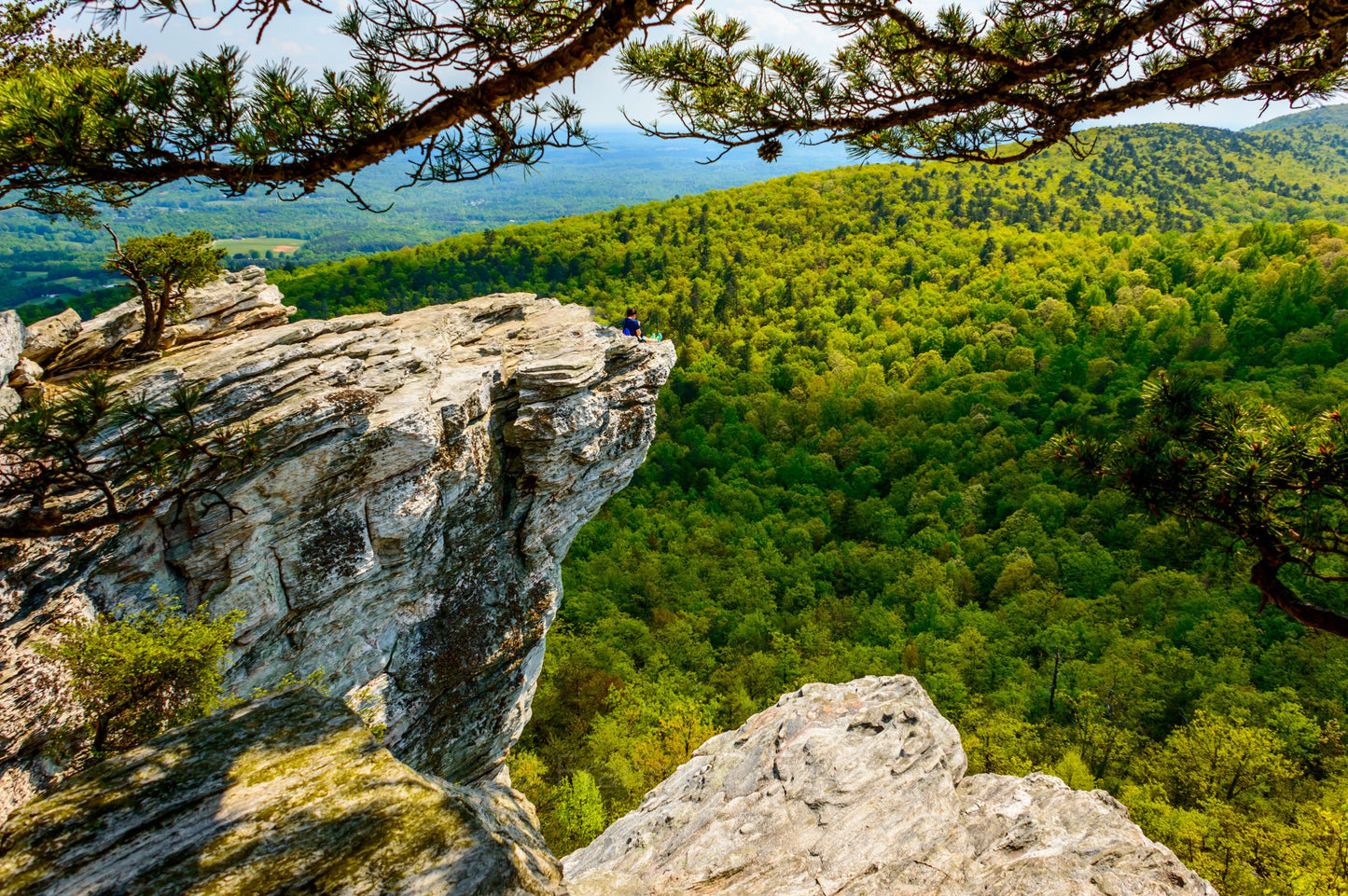 Hanging Rock, Photograph Print, Wall Art, Home Décor, Landscape Print,North Carolina, Danbury, Winston Salem,Mountain to Sea Trail, Spring,