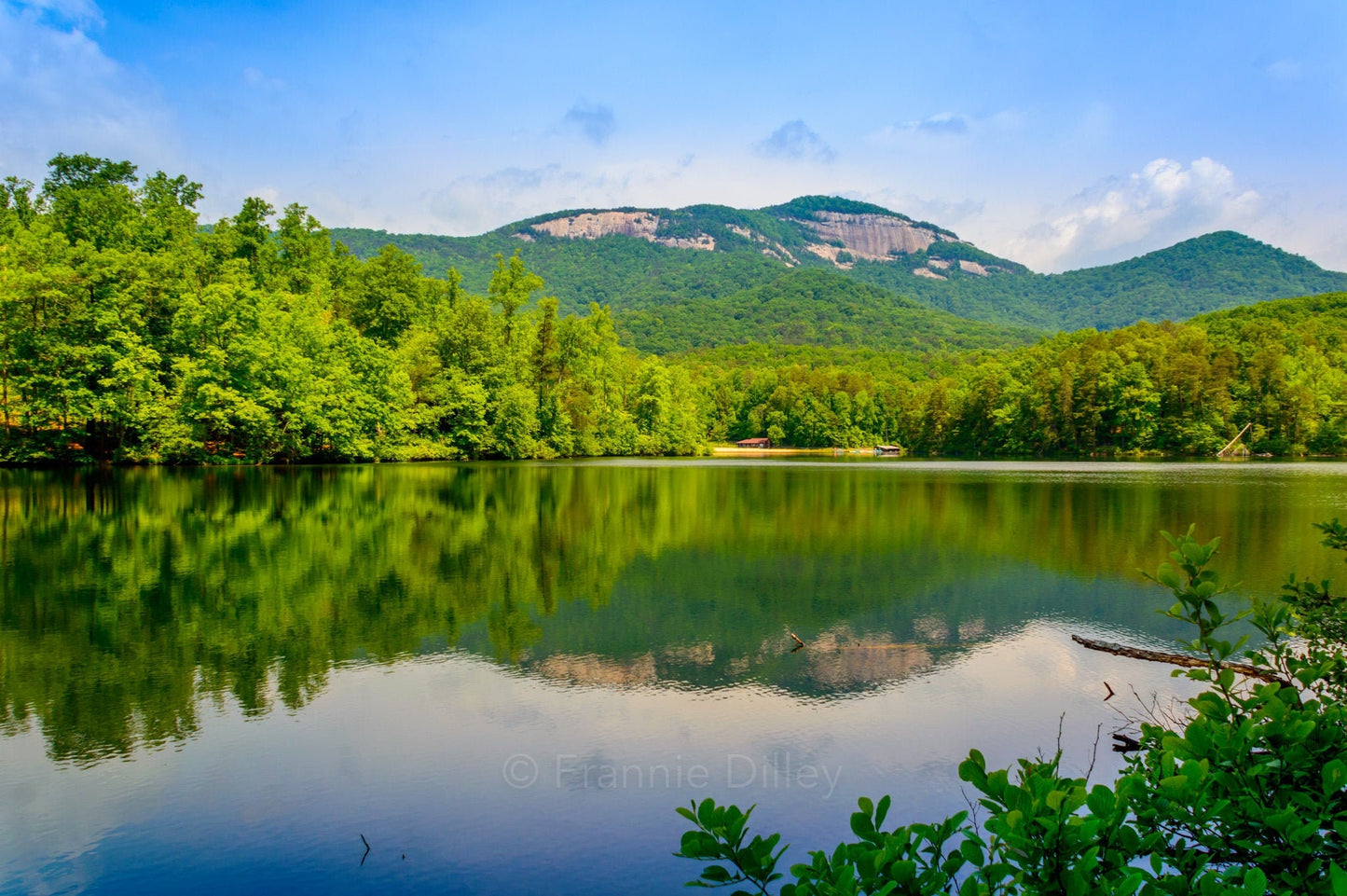 Pinnacle Lake, Photograph Print, Wall Art, Home Décor, Landscape Print,Table Rock State Park, South Carolina, Lake, Reflections, Mountains,