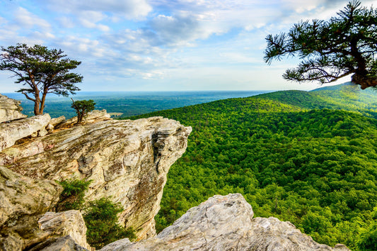 Hanging Rock, Photograph Print, Wall Art, Home Décor, Landscape Print, North Carolina, Danbury, Winston Salem, Mountain to Sea Trail,