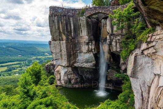Lookout Mountain,Falls,Spring,Waterfalls,Rock City Gardens,Georgia, Chattanooga,Tennessee, Landscape Photograph Print, Metal, Frannie Dilley