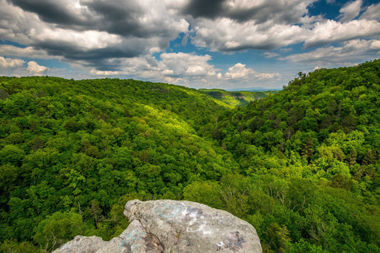 Bear Rocks, Little Stony National Recreation Area, Coeburn, Virginia, Hiking, Overlook, Mountaintop, Frannie Dilley, Landscape Photograph