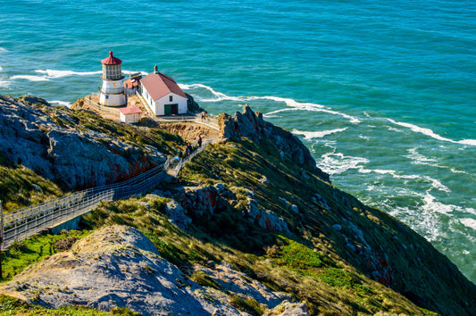 Point Reyes Light House,Photograph Print, Wall Art, Home Décor, Landscape Print, Point Reyes National Seashore, California, Hwy 1, Beach