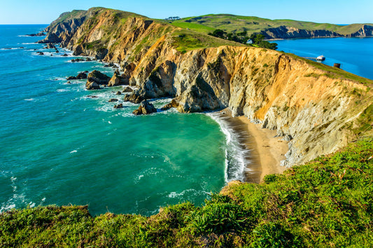 Point Reyes National Seashore, Olema, Photograph Print, Wall Art, Home Decor, Canvas, Landscape Print, Tocaloma, California, Hwy 1