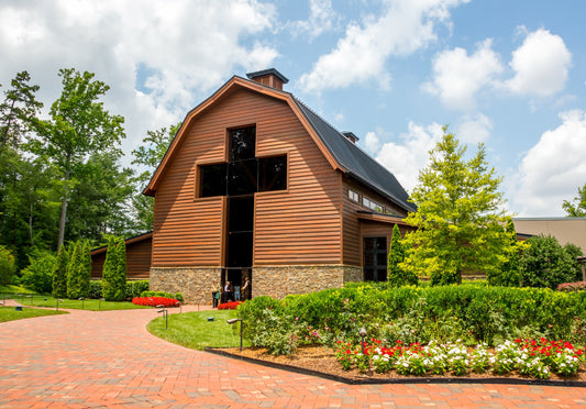Billy Graham Library Anne Lotz Franklin  Charlotte North Carolina Photograph Metal Landscape Print Home Decor Frannie Dilley Photography