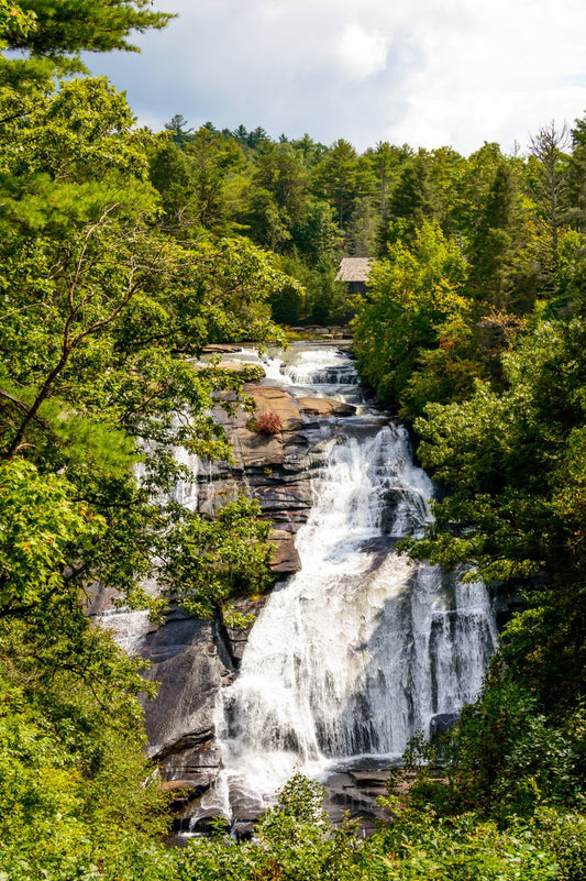 High Falls, DuPont State Forest, Waterfall, Landscape Photograph,Hunger Games,Flat Rock,Brevard,Hendersonville,Pisgah Forest, North Carolina