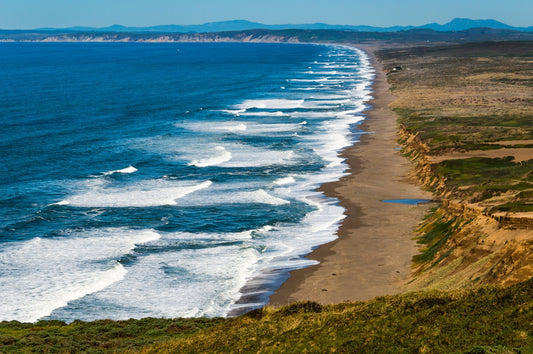 Point Reyes National Seashore, Olema, Point Reyes Beach North, Tocaloma, California, Hwy 1, Landscape Photograph, Beach.